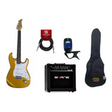 Kit Guitarra Condor Rx10 Gdn Cubo Borne Capa Afinador Cabo