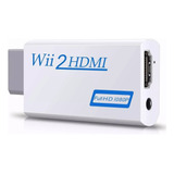 Adaptador Wii Conectar Hdmi 1080p Convertidor Audio Y Vídeo