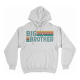 Buzo Hoodie Con Capucha Para Adulto De Retro Hermano Mayor