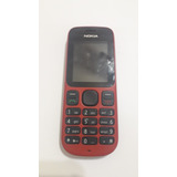 Antiguo Celular Nokia 100 Rojo , Sin Bateria