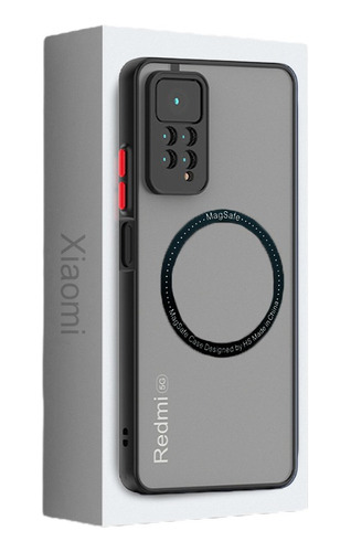Capa Case Translúcida Com Proteção P/ Xiaomi Redmi Magsafe