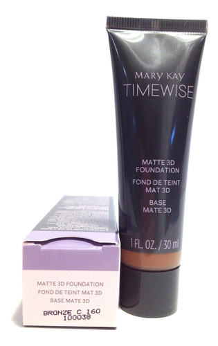 Base Liquida Matte Timewise Mary Kay Bronze C160 