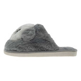 Pantufla Infantil Pandipanda Gris Topsoc