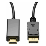 Cabo Adaptador Displayport Para Hdmi 144h 1,8m 4k 