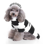 Disfraz Prisionero Ropa Mascota Perro 