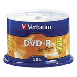 Dvd-r Virgen Marca Verbatim 50 Pzs