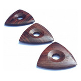 Cuerda Musical Púas De Guitarra Plectrum Palisandro Madera M