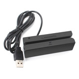 3. Leitor De Cartão De Tarja Magnética Usb Completo.