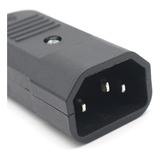 Lanzmfg Adaptador De Montaje De Conector Iec C13 C14, 2 Unid