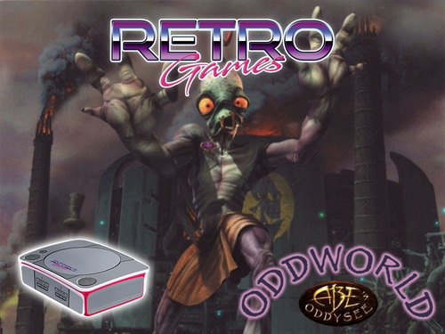 Retrogames Con 4000 Juegos Incluye Odwd: Abe's Ode Ps1 Rtrmx