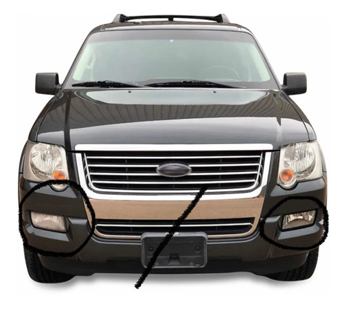 Faros Antiniebla Ford Explorer 2006-2011 Foto 6