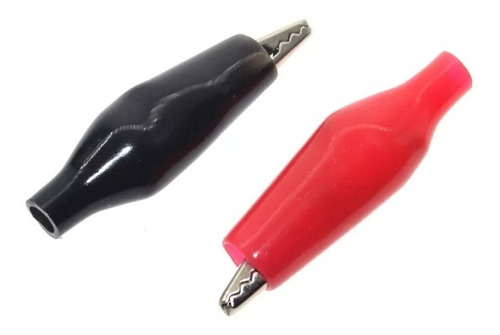 10 Conectores Plug Tipo Banana Macho Negro/rojo,5 Pares R/n