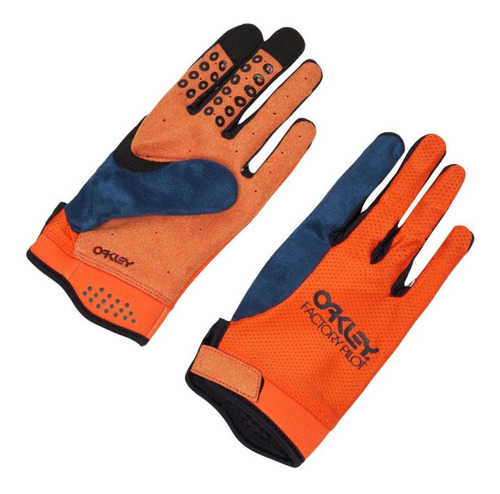 Guantes Mtb Oakley Acc All Mountain Naranja Fos900878-73z