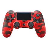 Mando Dualshock4 Para Ps4 Inalámbrico Red Camouflage