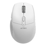 Mouse Acteck Mi680 1600dpi 6 Botones Inalambrico Usb Blanco