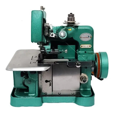 Máquina De Costura Overlock Semi Industrial Cor Verde Importway 220v