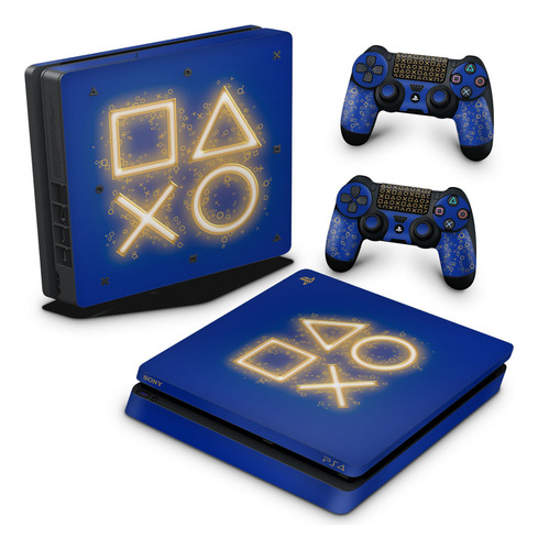 Skin Para Ps4 Slim Adesivo - Modelo 306