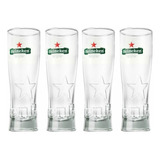 4 Vasos De Cerveza Heineken Original Pinta Importada Francia