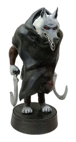 Lobo Del Gato Con Botas Figura De Impresion 3d