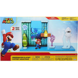 Super Mario Underwater Playset 10 Piezas Jakks. Replay