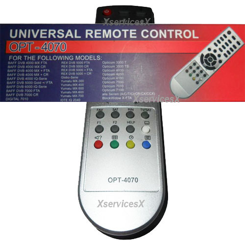 Control Remoto Universal Opticum Para Receptores Satelitales