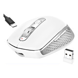 Fedarfox Raton Recargable Bluetooth Inalambrico 2.4g Usb Rat