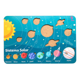 Brinquedo Jogo Encaixe Educ Pedagógico Sistema Solar Planeta