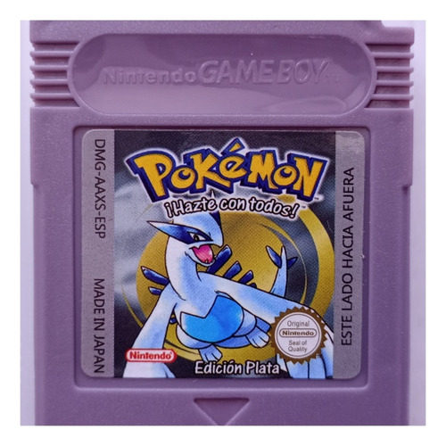 Pokemon Plata En Español Para Game Boy, Gbp, Gbc, Gba. Repro