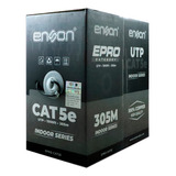 Cable Utp Cat5e Negro 305m 100%cobre Cal.24 Epro-cat5e Enson