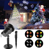 Projetor Natal Natalino Led Laser Espeto Casa Jardim Externo Cor Da Carcaça Preto Cor Da Luz Rgb 110v/220v