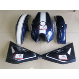 Kit De Carroceria Completa Ft125ts Azul Italika Line Racing 