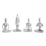 Postura De Yoga Estatua Contemplación Buda Para Estudio Sala