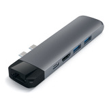 Hub Adaptador Usb-c Usb 3.0 Red Hdmi 4k Satechi Oficial