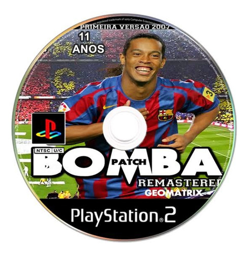 Bomba Patch 2007 Para Ps2 (jogo Futebol) Atualizado
