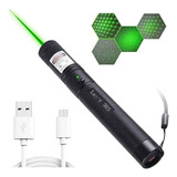 Puntero Láser Verde Potente 5000mw Usb Recargable