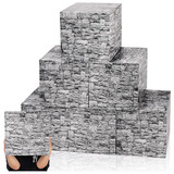 6 Cajas De Pared De Ladrillos De Piedra, 11.8 Pulgadas,...