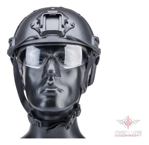 Mascara Avengers Ballistic High Cut Helmet Con Antiparras!!!