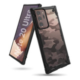 Estuche Funda Forro | Para Samsung Galaxy Note 20 Ultra | Ringke Fusion X | Color Camo / Camuflado | Protección Antichoque | Acabados Premium