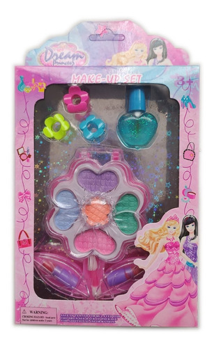 Kit De Maquillaje Para Niñas Juguete Princesas