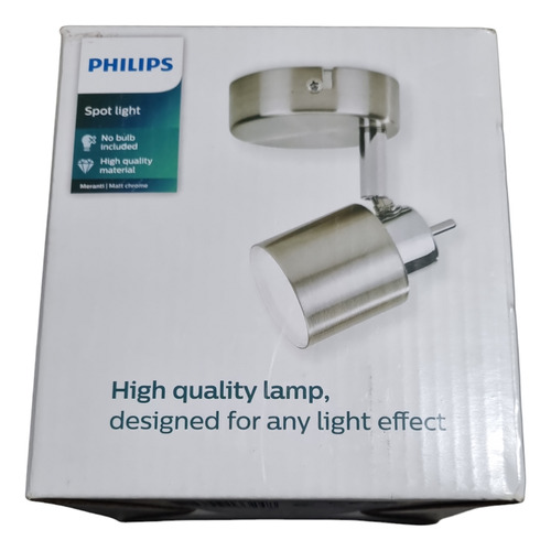 Lámpara Aplique De Techo Philips Meranti 1x Gu10 Led 35w