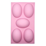 Molde De Silicona Huevos De Pascuas Chocolate X 5 Cavidades 