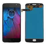 Tela Frontal Para Motorola  Moto G5-s Preto