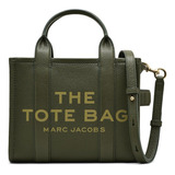 Marc Jacobs The Leather Small Tote Bag, Bosque