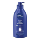 Crema Corporal Nivea® Milk Nutritiva P/ Piel Extra Seca 1 L