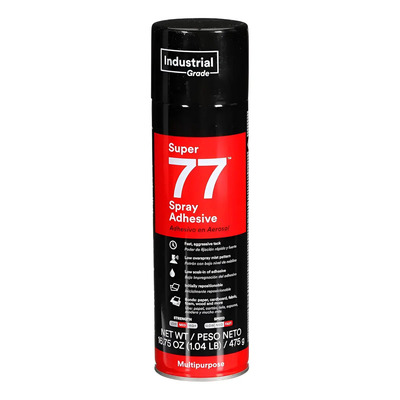 Adhesivo En Spray 3m Super 77 475gr Transparente