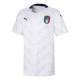 Camiseta Italia Suplente Blanca 2020 Eurocopa