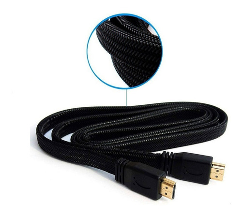 Cable Hdmi 2m 4k Ultra Hd Mallado V2.0