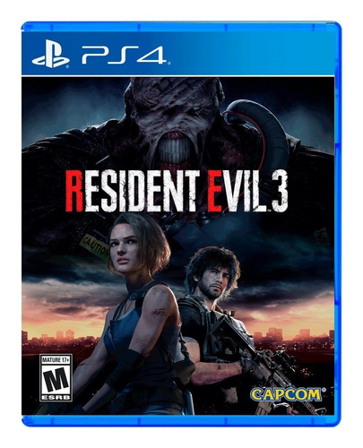 Jogo Resident Evil 3 Remake Ps4 Mídia Física Novo Lacrado