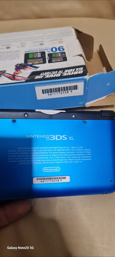 Nintendo 3ds Xl Azul Com 128g
