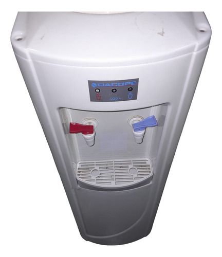 Dispenser De Agua Bacope Antares 10 Con Led 20l Blanco 220v